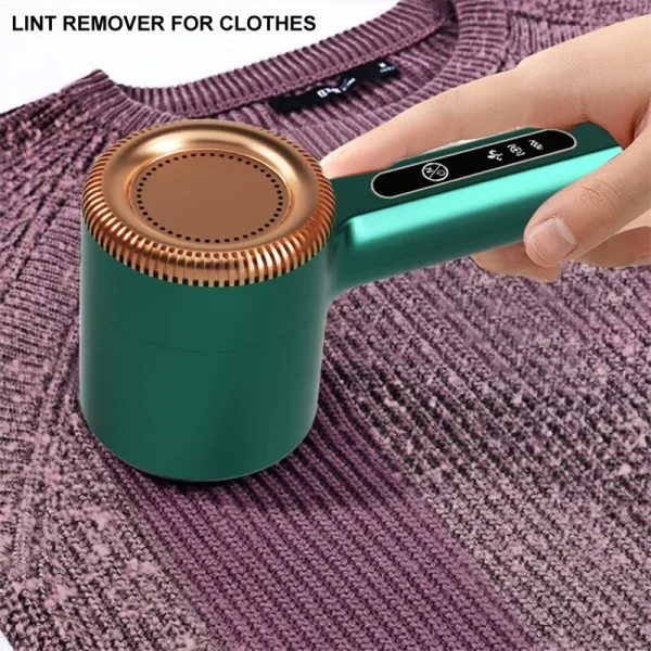 Lint Remover For Clothes Usb Electric Rechargeable Hair Ball Trimmer Fuzz Clothes Sweater Shaver Reels Removal Device - Image 3