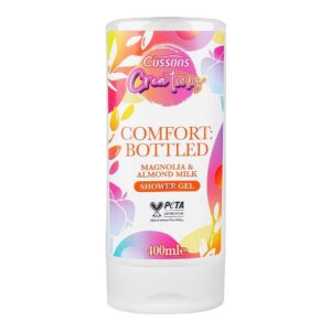 Cussons Comfort Shower Gel – Magnolia & Almond Milk, 400ml